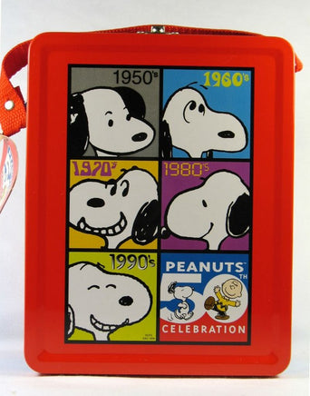 Snoopy And Charlie Brown 50Th Anniversary Tin Lunch Box