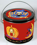 Peanuts Gang Halloween Tin Canister With Handle