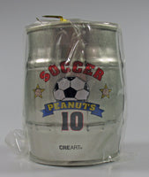 Snoopy Barrel - Shaped Tin Bank (NO Stopper) - snoopn4pnuts.com