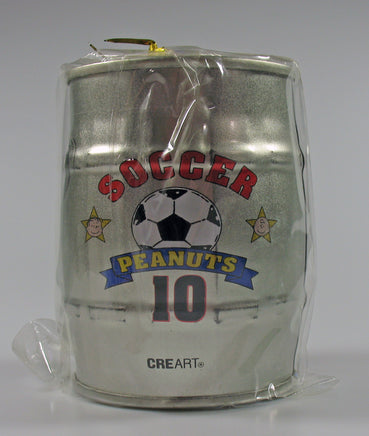 Snoopy Barrel - Shaped Tin Bank (NO Stopper) - snoopn4pnuts.com