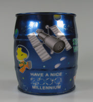 Snoopy Barrel - Shaped Tin Bank (NO Stopper) - snoopn4pnuts.com
