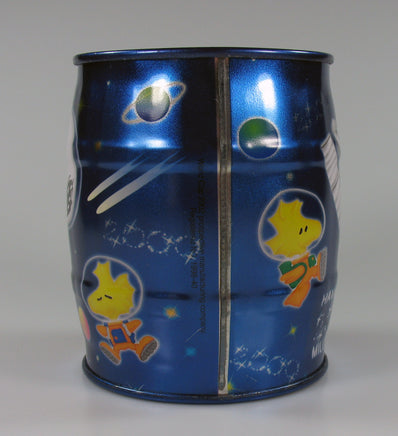 Snoopy Barrel - Shaped Tin Bank (NO Stopper) - snoopn4pnuts.com