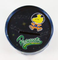 Snoopy Barrel - Shaped Tin Bank (NO Stopper) - snoopn4pnuts.com