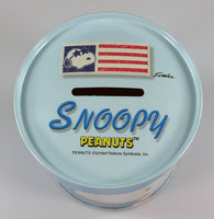 Snoopy Tin Bank (NO Stopper) - snoopn4pnuts.com