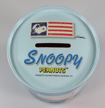 Snoopy Tin Bank (NO Stopper) - snoopn4pnuts.com