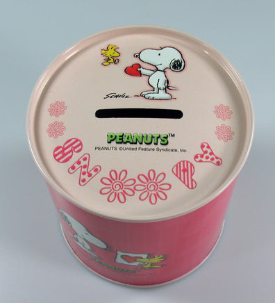 Snoopy Tin Bank (NO Stopper) - snoopn4pnuts.com