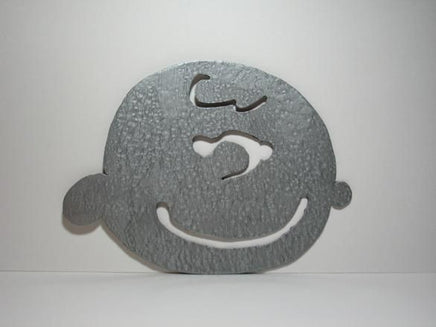 Charlie Brown Metal Mask Wall Art