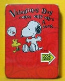 Snoopy Valentine's Day Tin Grins Tin - Personalize It!