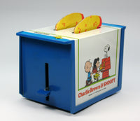 Peanuts Vintage Toy Tin Toaster - RARE! - snoopn4pnuts.com