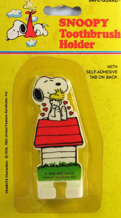 Snoopy Vintage Self-Adhesive Toothbrush Holder