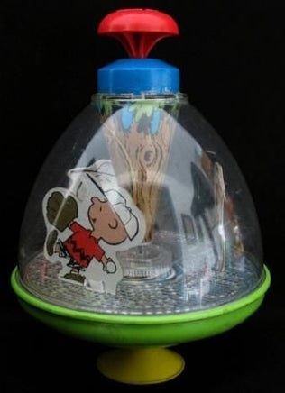 Peanuts Gang Baseball Players Tin Top