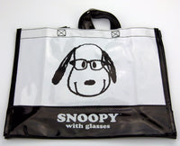 Snoopy Patent Leather-Like Tote Bag
