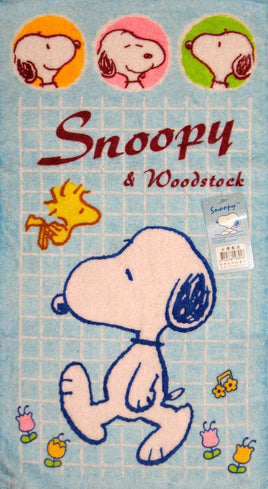 Snoopy And Woodstock Imported Hand Towel