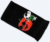 Snoopy Embroidered Halloween Fingertip Towel - Joe Cool