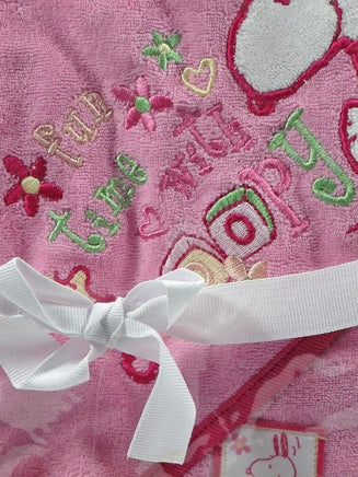 Snoopy Hooded Baby Towel and Wash Cloth Set - snoopn4pnuts.com