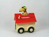 Snoopy Friction-Powered Doghouse Car