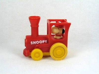 Snoopy Friction-Powered Locomotive