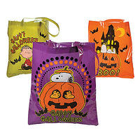 Peanuts Laminated Halloween Trick or Treat Tote Bag