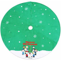 Peanuts Gang Padded Christmas Tree Skirt - Merry Christmas