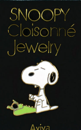 Literary Ace Cloisonne Pin
