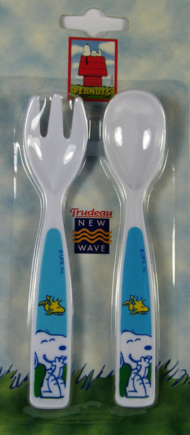Snoopy Melamine Utensil Set - Child Size