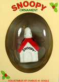 Snoopy On Doghouse Christmas Ornament