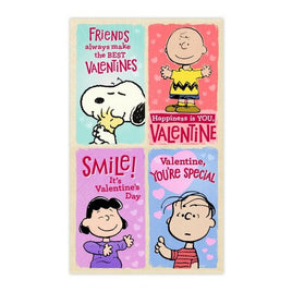 Peanuts Valentine's Day Cards With Scripture And Stickers