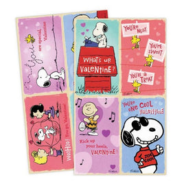 Peanuts Valentine's Day Cards With Scripture And Stickers