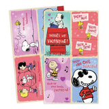 Peanuts Valentine's Day Cards With Scripture and Stickers