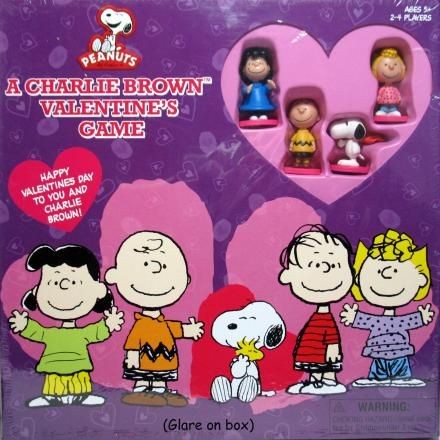 A Charlie Brown Valentine's Board Game