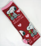 Snoopy Valentine's Day Knee-High Socks