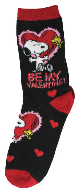 Snoopy Valentine's Day Crew-Length Socks