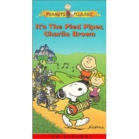 "It's the Pied Piper, Charlie Brown" VHS Video Tape - snoopn4pnuts.com