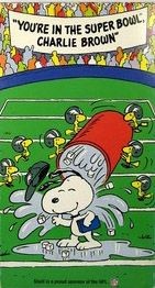 "You'Re In The Super Bowl, Charlie Brown"  Vhs Video Tape (Nfl Promo)