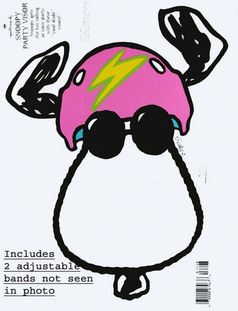 Snoopy Joe Cool Party Dude Visor