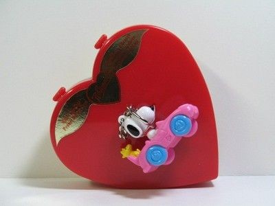 Snoopy Valentine's Day Candy Heart + Pvc Key Chain