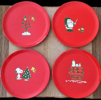 Peanuts Waechtersbach Holiday Dinner Plate Set - snoopn4pnuts.com