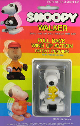 Snoopy And Woodstock Friction-Powered Walker
