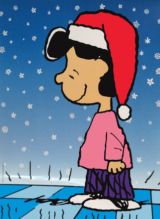 Peanuts Vinyl Poster / Hallmark Store Display - Lucy - snoopn4pnuts.com