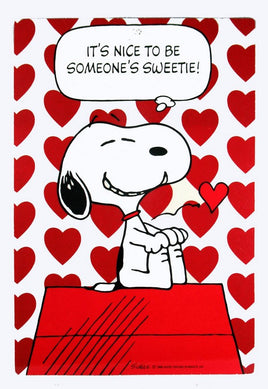 Laminated Snoopy Valentine's Day Wall Decor