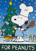 Peanuts Vinyl Poster / Hallmark Store Display - Snoopy Chef