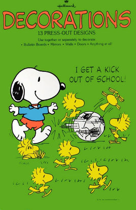Snoopy School Wall Decor Set