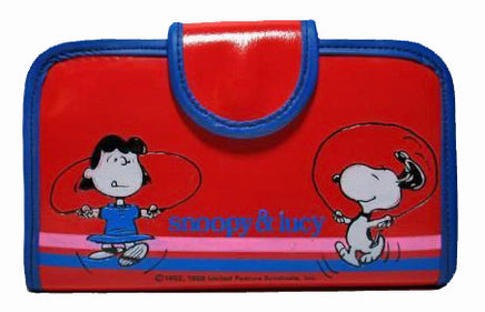 Snoopy And Lucy Clutch Wallet