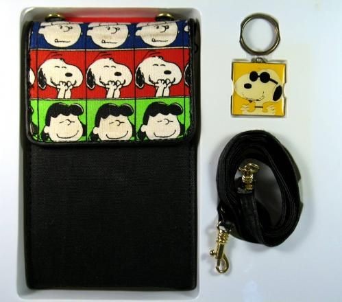 Peanuts Gang Wallet and Key Chain Set - REDUCED PRICE!