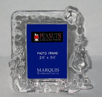 Snoopy and Woodstock Waterford Marquis Crystal Picture Frame (Near Mint/No Blue Paper Insert))