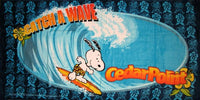 Snoopy Beach Towel - Catch A Wave (Cedar Point)