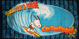 Snoopy Beach Towel - Catch A Wave (Cedar Point)