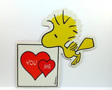 Woodstock Valentine's Day Gift or Wall Decor With Self-Adhesive Foam Tab