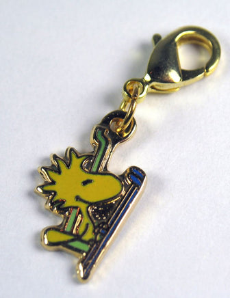 Woodstock Skier Cloisonne Charm With Clasp