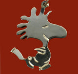 Woodstock Sterling Silver Pendant / Charm